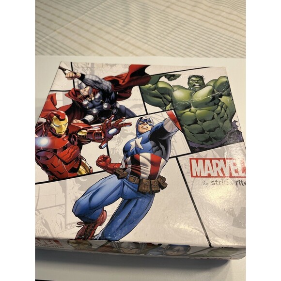 NIB - Marvel Stride Rite Spider-Man Sneaker Boot Boys 5M - Picture 6 of 7